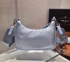 Prada Re-Edition Nylon Azul - Bolsas na Web™