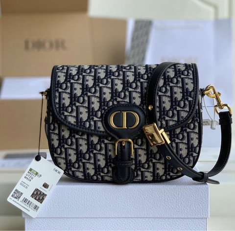 Dior Bobby Blue Monogram