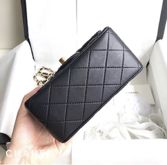 Chanel Classic Flap Mini Black Gold