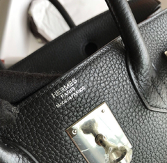 Hermès Birkin 35 Black Silver - Bolsas na Web™