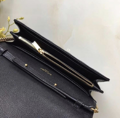 YSL Envelope Black Gold