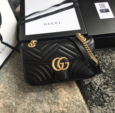 Gucci Marmont GG Black