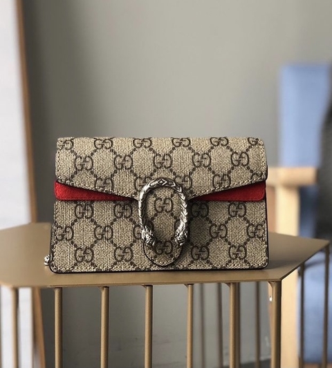 Gucci Dionysus Super Mini Vermelha