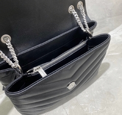 YSL LouLou Black Silver
