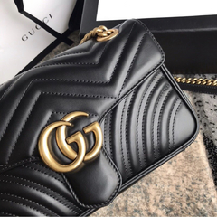 Gucci Marmont GG Black - Bolsas na Web™