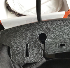 Hermès Birkin 35 Black Silver - loja online