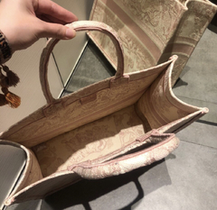 Dior Book Tote Rose - loja online