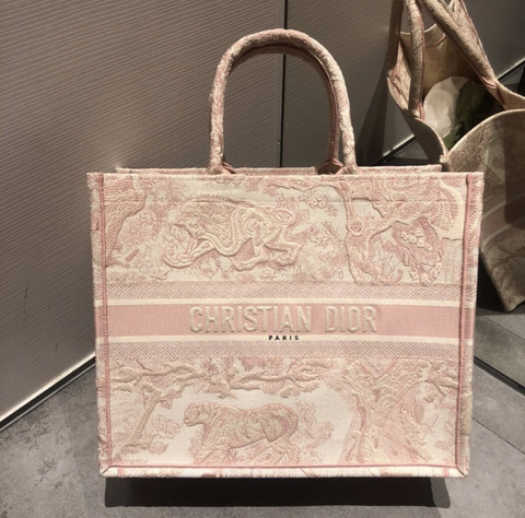 Dior Book Tote Rose