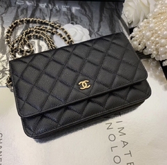 Chanel Woc Caviar Black Gold - comprar online