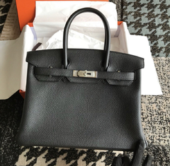Hermès Birkin 35 Black Silver