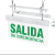 CARTEL DE SALIDA DE EMERGENCIA LUMINOSO (SALIDA)