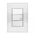 TAPA PLATINUM 5x10cm 3 MÓDULOS - comprar online