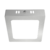 PANEL PLAFON CUADRADO PLATEADO 18W FRIO 6000K