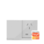 TECLA PULSADOR Y TOMA CORRIENTE SMART NEGRO AC100-240V 10A SALIDA 2 USB-C 5V 2.1A - comprar online