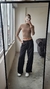 PANTALON WIDE LEG SASTRERO 8onz PINZADO - GROUNGE MAYORISTA