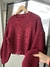 SWEATER LISO MANGA GLOBO CUELLO REDONDO - GROUNGE MAYORISTA