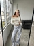 WIDE LEG RAYADO GABARDINA 10 onz - comprar online