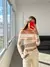 TOP CUELLO BOTE LANILLA LINES