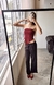 TOP STRAPLES PICO CLOQUE - comprar online