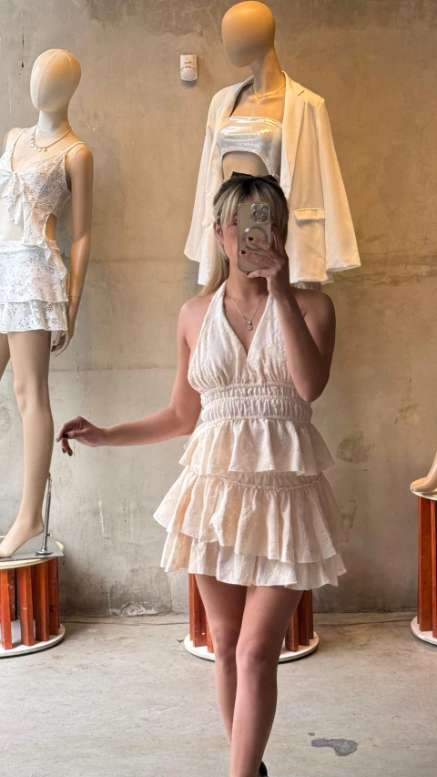 CONJUNTO BRODERIE MINI + TOP VOLADOS - comprar online