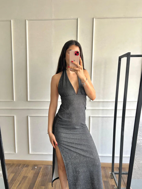 VESTIDO LARGO MARILYN GLITTER