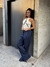 WIDE LEG LINO PINZADO (PRESILLAS Y BOLSILLO OJAL)