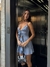 TOP MUSCULOSA VOLADOS LYCRA CON ANUDADO en internet
