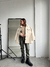 Imagen de PANTALON CHUPIN PINZADO ECO CUERO