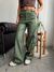 WIDE LEG ECO CUERO CARGO en internet