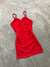 VESTIDO DRAPEADO LATERAL CREP ELASTIZADO - GROUNGE MAYORISTA