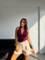 TOP MARILYN FRUNCE LATERAL LYCRA en internet