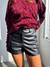 SHORT ECO CUERO SEMI ELASTIZADO CLASICO - comprar online