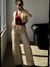 PANTALÓN WIDE LEG SASTRERO CHANEL PINZADO