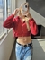 CAMPERA CROP FRIZA PEINADA