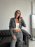 BLAZER CROP RAYADO ELASTIZADO - comprar online
