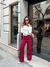 PANTALÓN WIDE LEG SASTRERO CHANEL PINZADO - comprar online