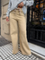 PANTALON PALAZZO FRIZA PEINADA CON CORDÓN - comprar online