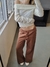 Imagen de PANTALON PALAZZO FRIZA PEINADA CON CORDÓN