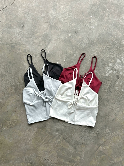 TOP LYCRA ATADO DELANTERO - comprar online