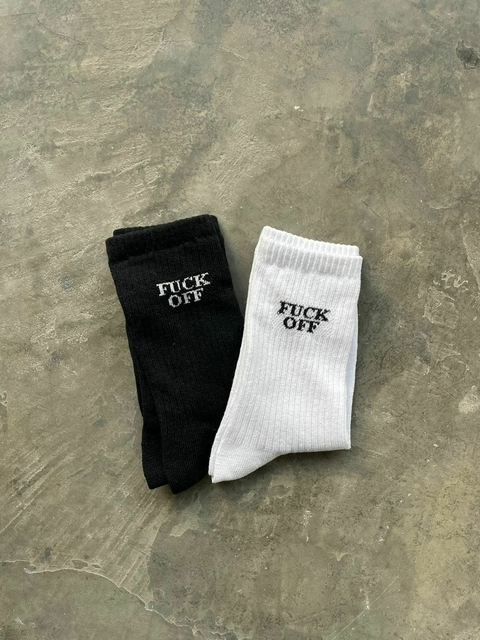 DOCENA DE MEDIAS FUCK OFF