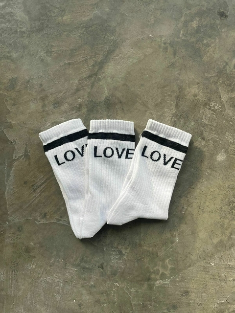 DOCENA DE MEDIAS LOVE