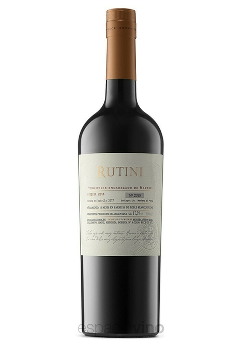 RUTINI Dulce Encabezado Malbec 750ml (7790577004374)