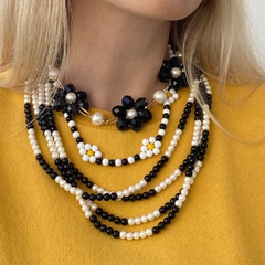COLAR DAISY P&B - comprar online