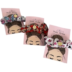 Scrunchie Estampas - Laços Malu Perolas