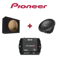 Combo Subwoofer Pioneer 12" Completo "D.Bobina 2021"