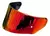 Visor Espejado Rojo Ls2 Ff 320 353 800 Stream Rapid Storm - comprar online