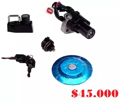 Kit Llave Contacto Tambor Encendido Yamaha Xtz 250 Lander - comprar online