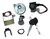 Kit Cerradura De Contacto Gilera Smash Revolution 4 Cables