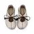 Sapatilha Petit Cheval Tabuleiro Creme com Preto - comprar online