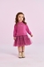 Vestido Petit Cherie Melodie Enchantee Bordo